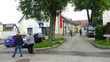 das Ziel - Volkshaus - ist in Sicht 